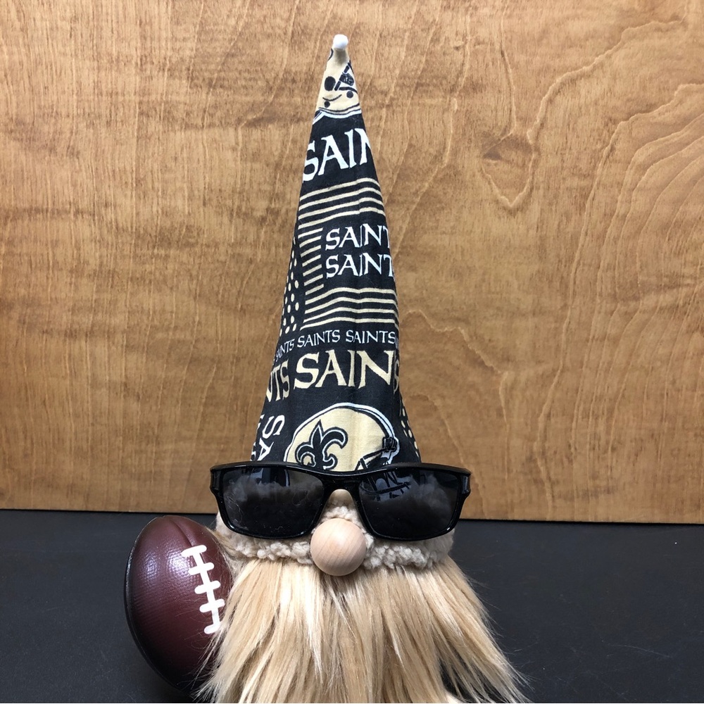Saints Gnome NFL Tan Football Sports Fan New Orleans Ball Sunglasses - Picture 5 of 8